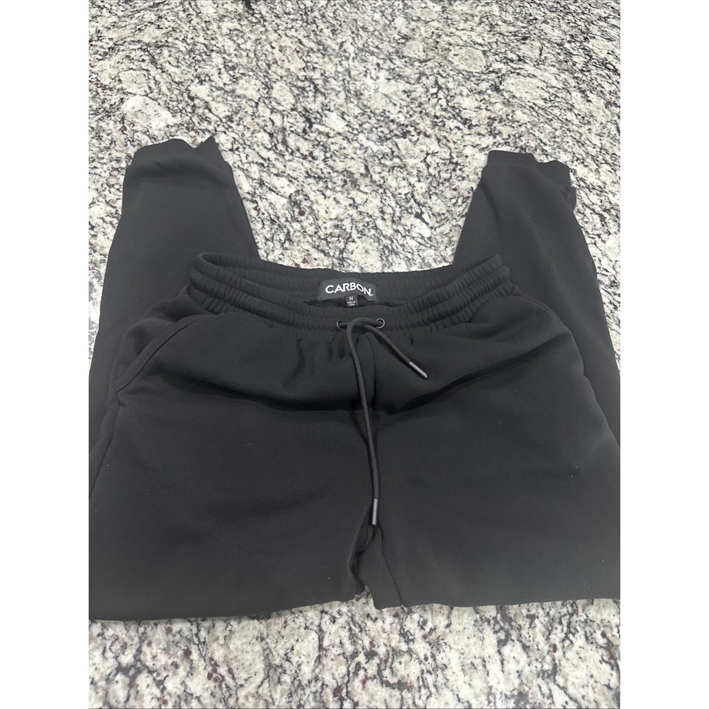 Carbon Mens Small Freedom Flex‎ Pants Jogging Gym Casual Joggers Black